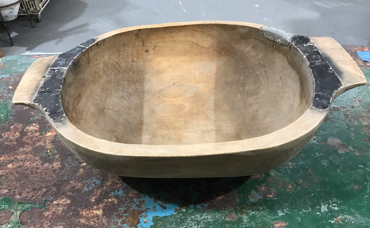 Vintage  European Wooden Bowl  #3460 A