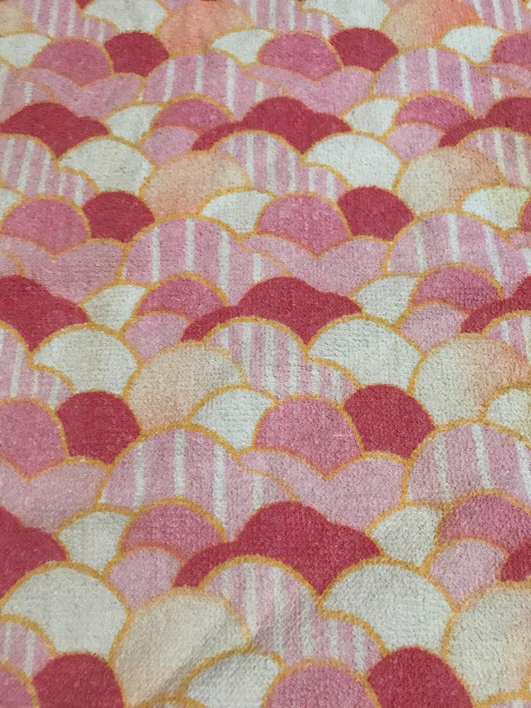 Vintage Terry Towelling Curtain   #F205 FREE AUS POSTAGE