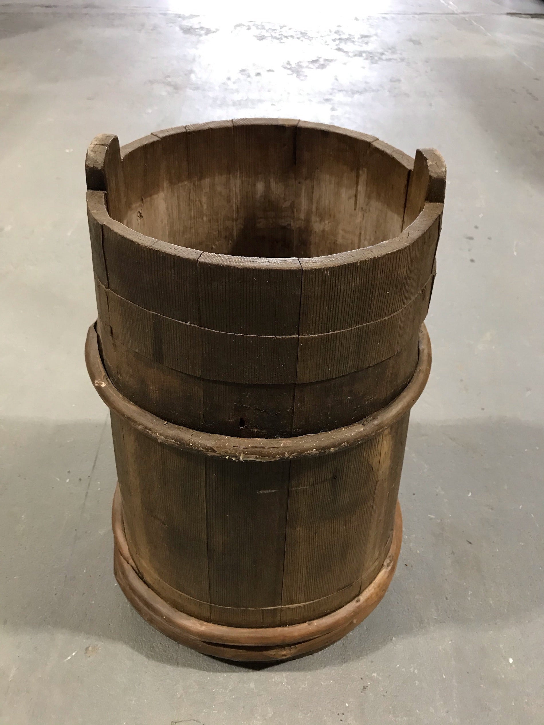 Vintage  European Wooden Churn #3464 D