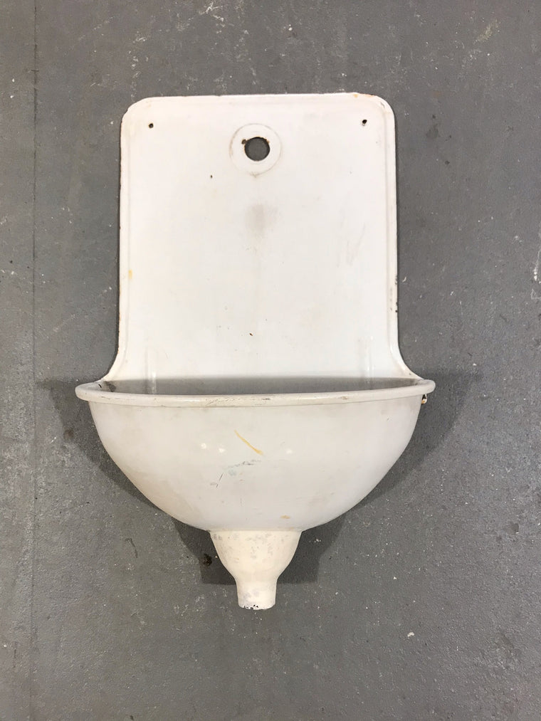 Vintage European Enamel  Wall Fountain #3465 A