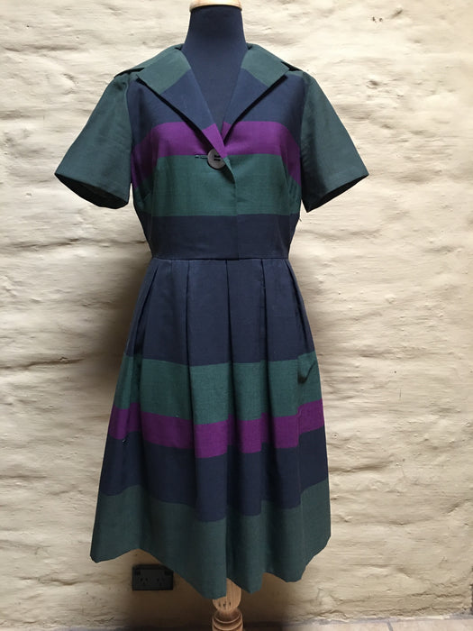 Vintage 50s Dress #C036  FREE AUS POSTAGE