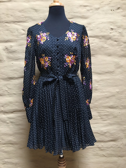 Vintage 70s Dress #C042  FREE AUS POSTAGE