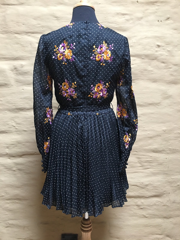 Vintage 70s Dress #C042  FREE AUS POSTAGE