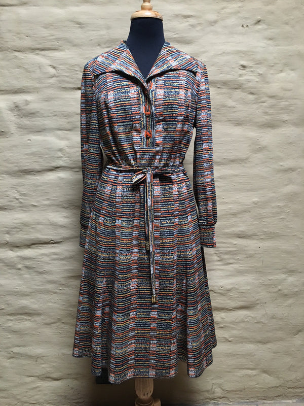 Vintage 70/80s Dress #C045 FREE AUS POSTAGE