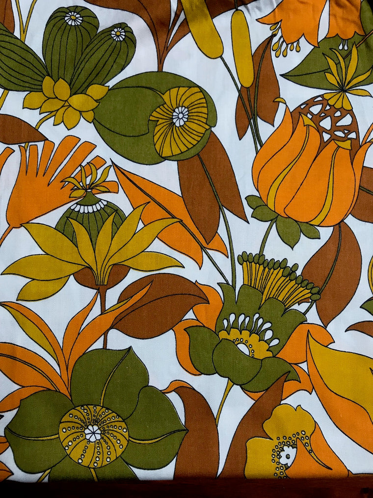 Vintage  Curtain  #F213  FREE AUS POSTAGE