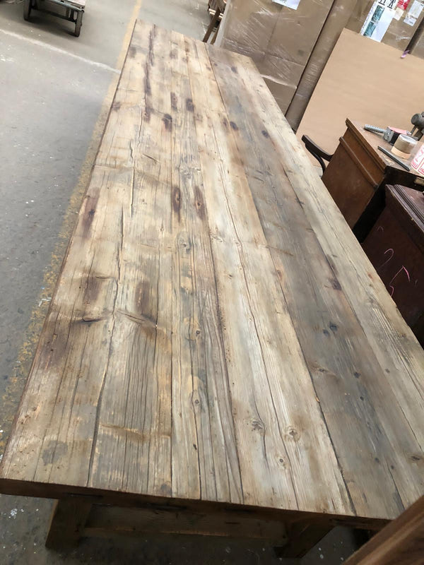 Vintage European Farmhouse  Table  3.7 mt #3281 Byron