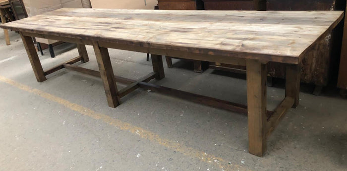 Vintage European Farmhouse  Table  3.7 mt #3281 Byron
