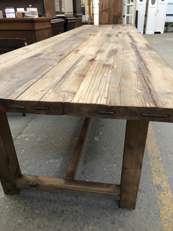 Vintage European Farmhouse  Table  3.7 mt #3281 Byron