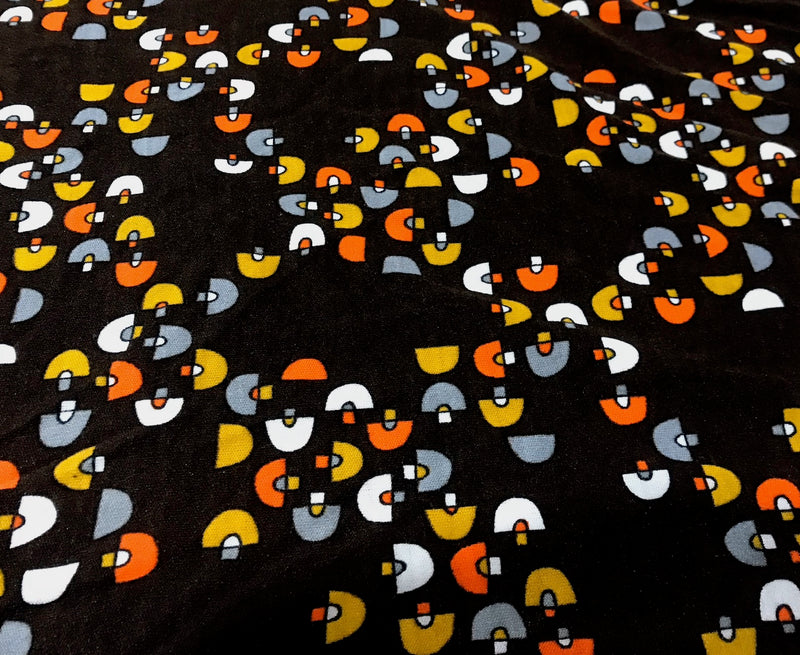 Vintage -Retro "Old-New" Fabric   #F254