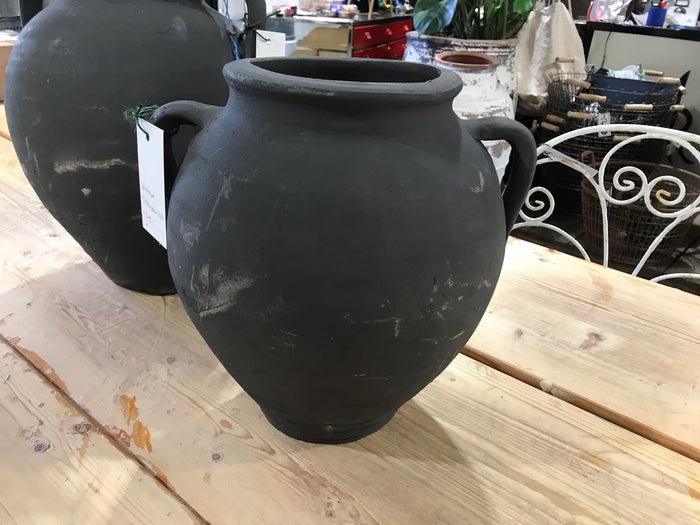 Vintage Turkish Terracotta Pot #3490 B