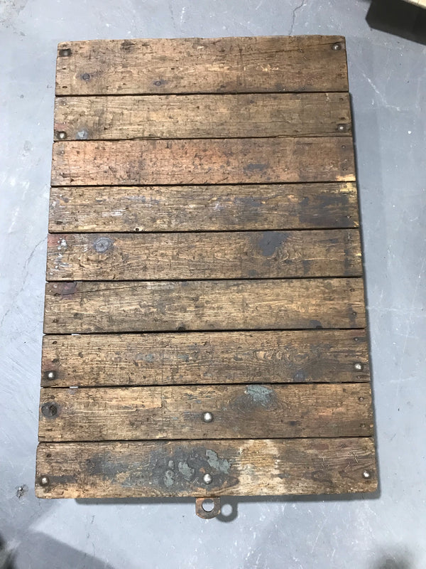 Vintage European Rail Cart Coffee Table  #3492 C