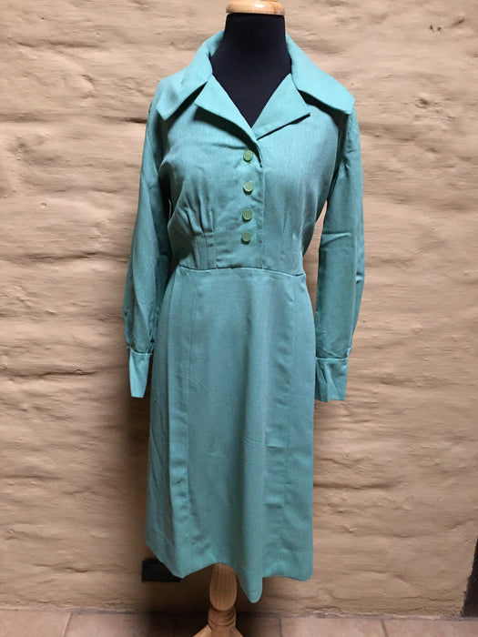 Vintage 50s Dress  #C072  NQR  FREE AUS POSTAGE