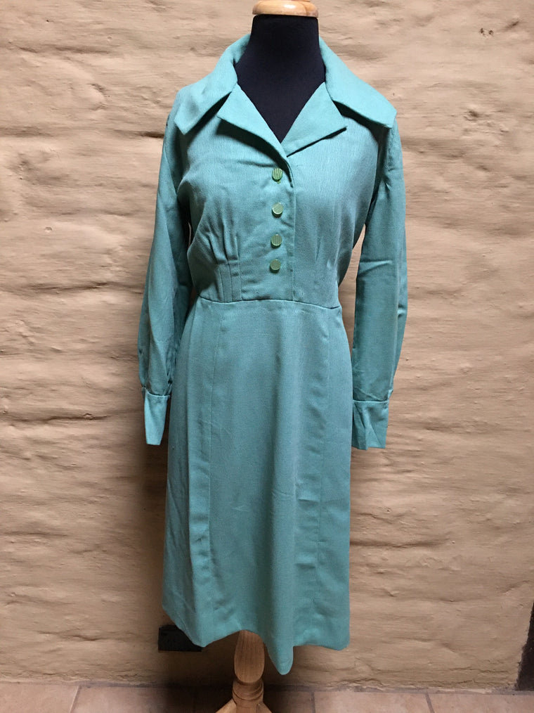 Vintage 50s Dress  #C072  NQR  FREE AUS POSTAGE