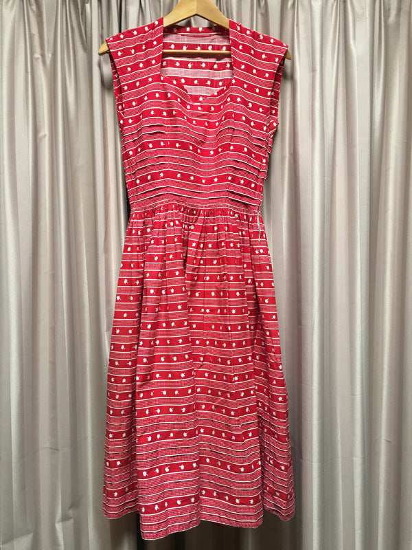 Vintage 50s Dress #C075 FREE AUS POSTAGE