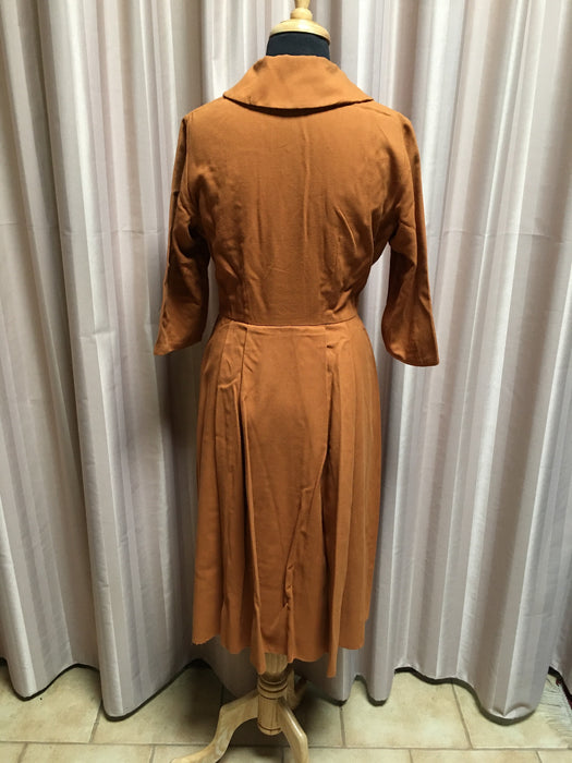 Vintage 50s Dress  #C077 NQR  FREE AUS POSTAGE