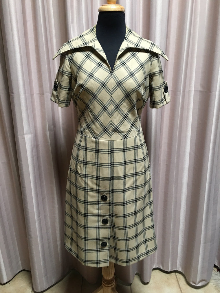 70s Vintage Dress #C081 FREE AUS POSTAGE
