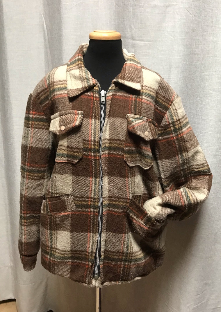 Vintage  Lumber Jacket #C184  FREE AUS POSTAGE