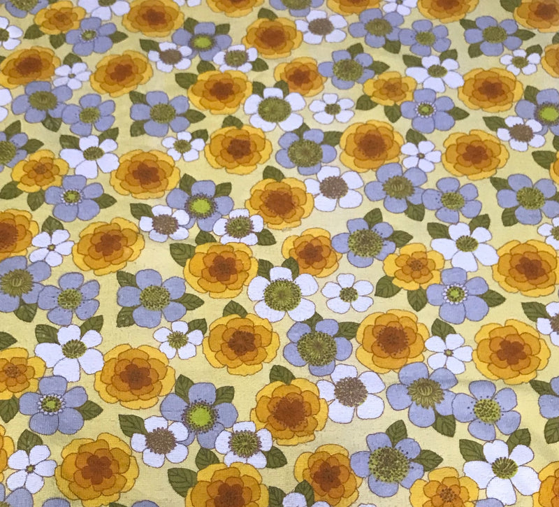 Vintage Terry Towelling Curtain   #F268 FREE AUS POSTAGE