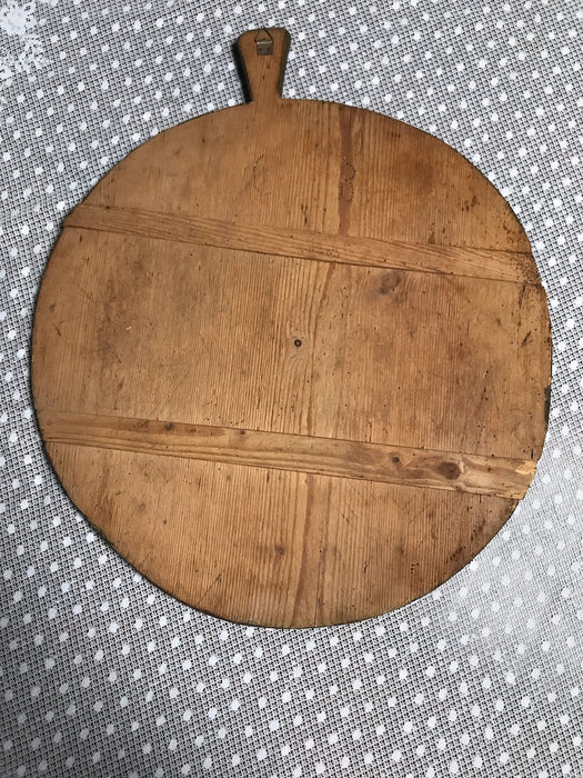 Vintage French Hand painted Breadboard Board #3496 A