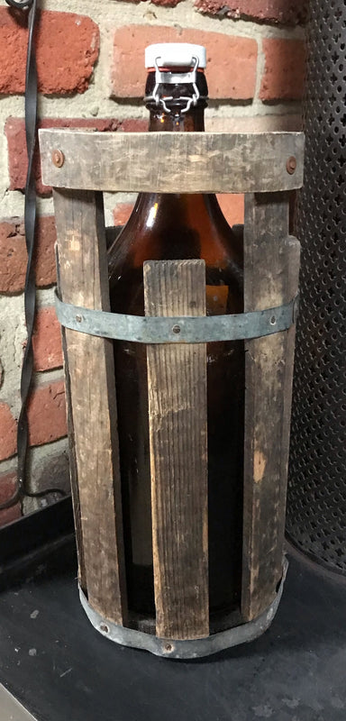 Vintage  Swedish Cider Bottle  #3499A