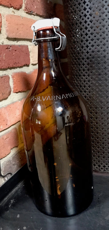 Vintage  Swedish Cider Bottle  #3499B