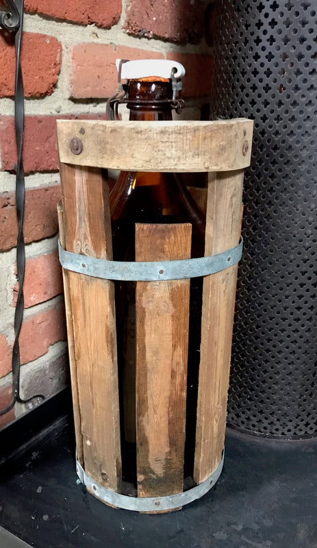 Vintage  Swedish Cider Bottle  #3499C