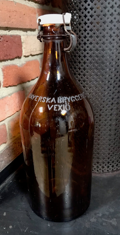 Vintage  Swedish Cider Bottle  #3499C