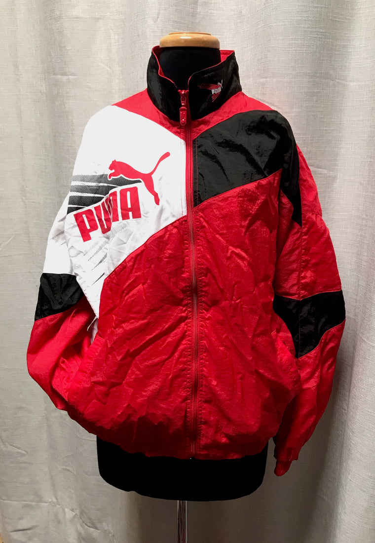 Vintage Puma Track Top  #C212  FREE AUS POSTAGE