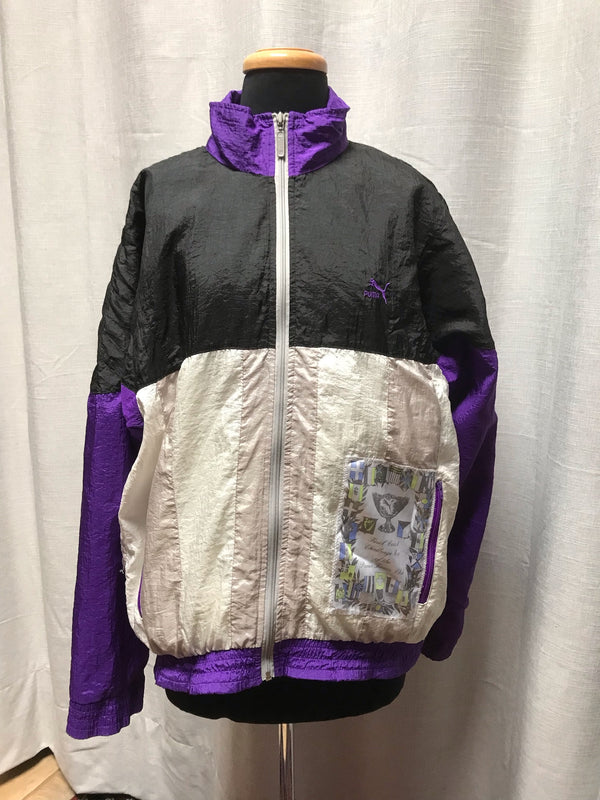 Vintage Puma Track Top  #C216  FREE AUS POSTAGE
