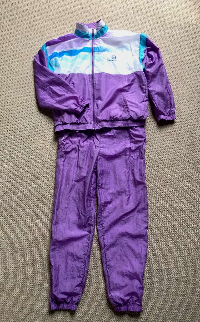 Vintage Sergio Tacchini Track Suit  #C227 FREE AUS POSTAGE