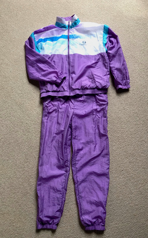Sergio Tacchini Old School Jogging Suits Vintage Sergio Tacchini Track Suit #C227 FREE AUS POSTAGE