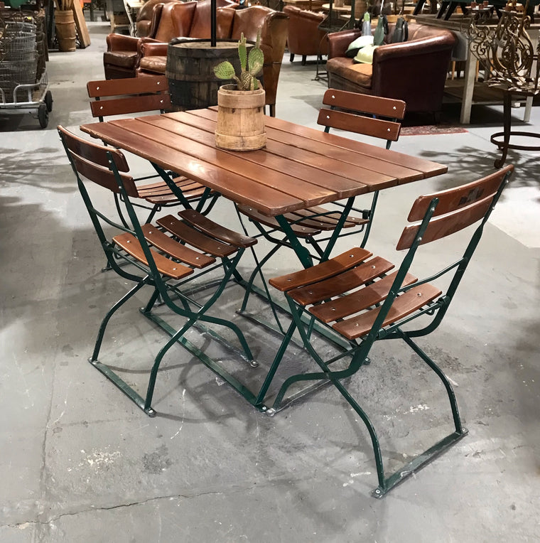 Vintage European Bistro Garden Setting set #3518