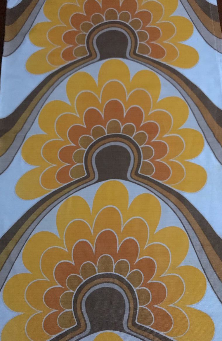 Vintage  Curtain  #F274  FREE AUS POSTAGE