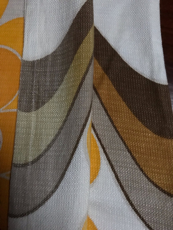 Vintage  Curtain  #F274  FREE AUS POSTAGE
