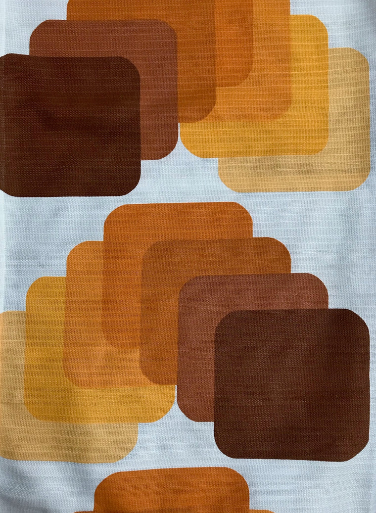 Vintage  Curtain  #F282  FREE AUS POSTAGE
