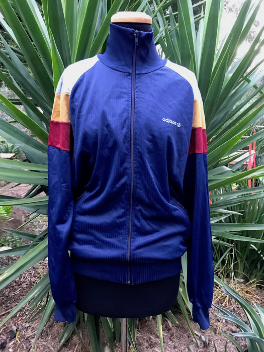 Vintage Adidas Track Top  #C232  FREE AUS POSTAGE