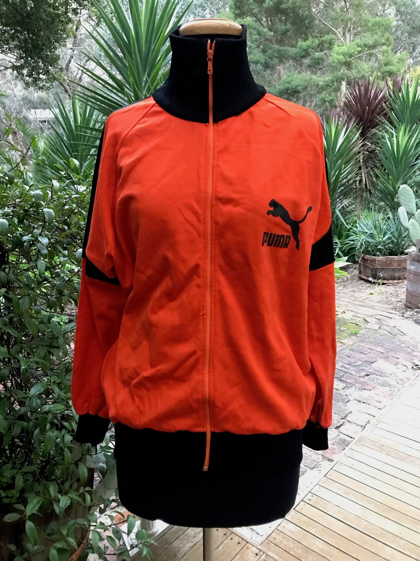 Vintage Puma Track Top   #C238  FREE AUS POSTAGE