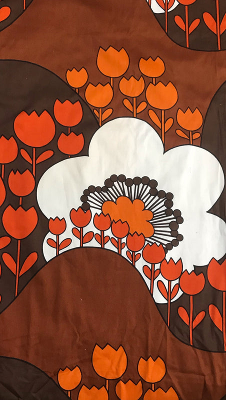 Vintage  Curtain  #F291  FREE AUS POSTAGE