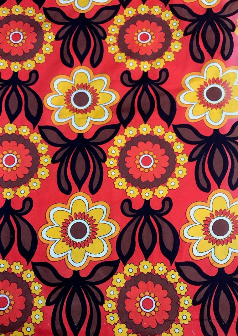 Vintage  Curtain  #F292  FREE AUS POSTAGE
