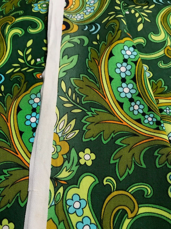 Vintage  Curtain  #F294  FREE AUS POSTAGE