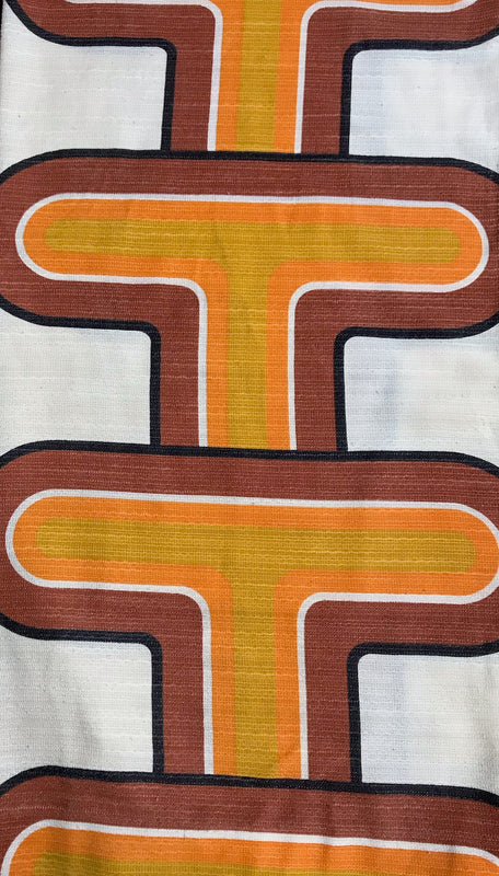 Vintage  Curtain  #F311  FREE AUS POSTAGE