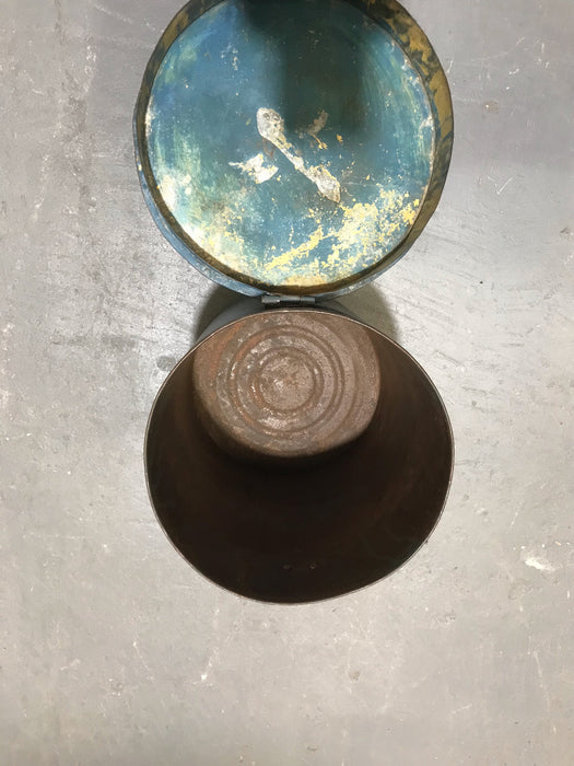 Vintage Metal Storage Bin #3524A