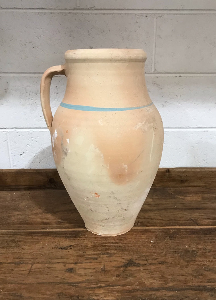 Vintage Turkish Terracotta Pot #3529B