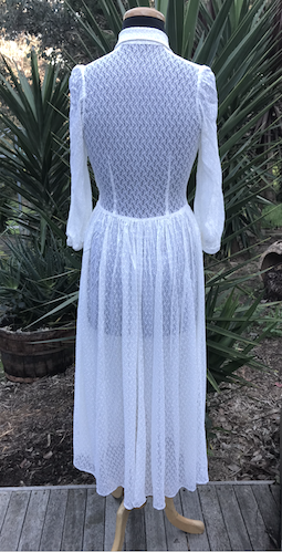 Vintage Lace Dress #C244 FREE AUS POSTAGE