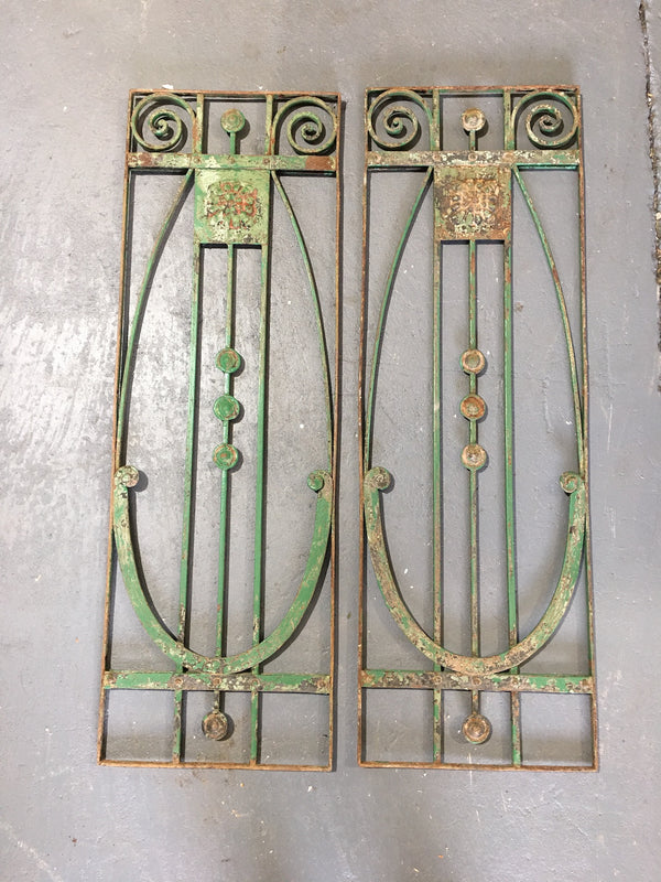 Vintage  European  Wrought-Iron Panels #2919