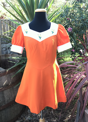 1960 / 70s Dress #C258 FREE  AUS POSTAGE