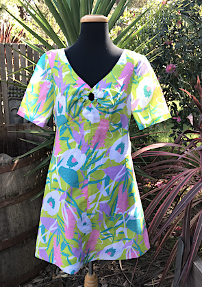 1960 / 70s Dress #C259 FREE  AUS POSTAGE