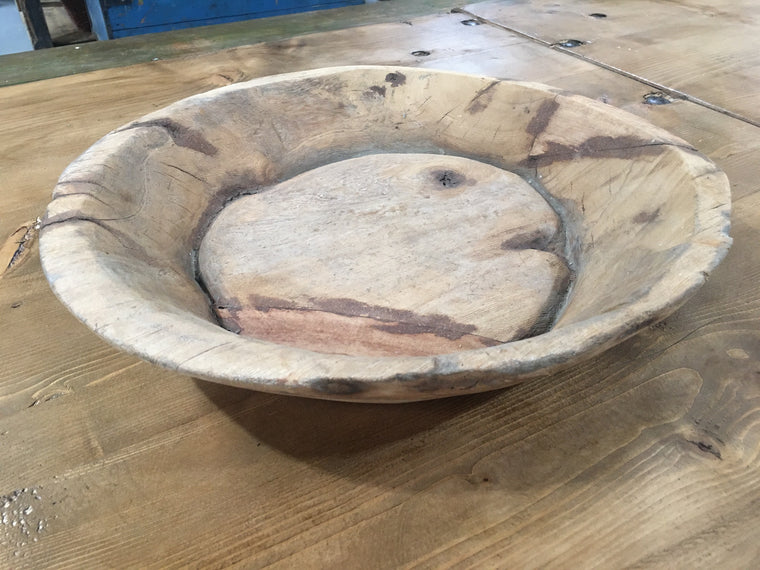 Vintage European Wooden  Bowl  #2943