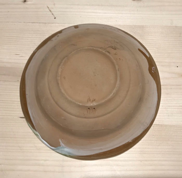 Old  Hungarian Terracotta Bowl #3532A