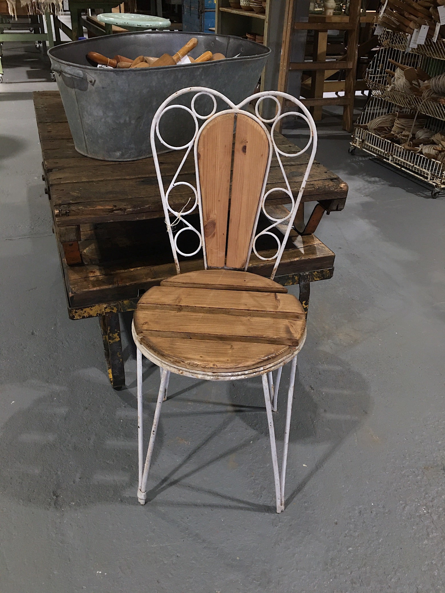 Vintage  Garden Chair #B2960 Byron